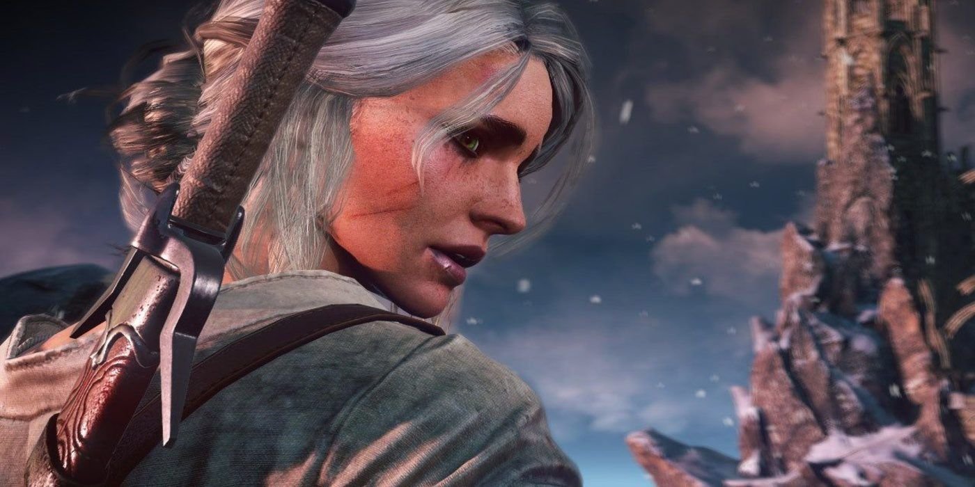 Skyrim Player Makes Ciri from The Witcher in the Game