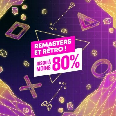 SOLDES du PlayStation Store : profitez de jusqu'à 80 % de promo sur plus de 280 jeux Remasters et Rétro !