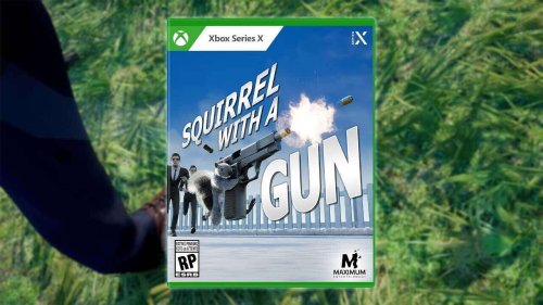Does Squirrel With A Gun, A Real Video Game, Have The Best Cover Art Ever?