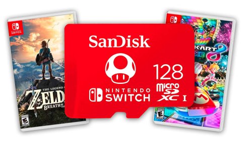 Get A Free Nintendo Switch Memory Card When You Buy 2 Switch Games
