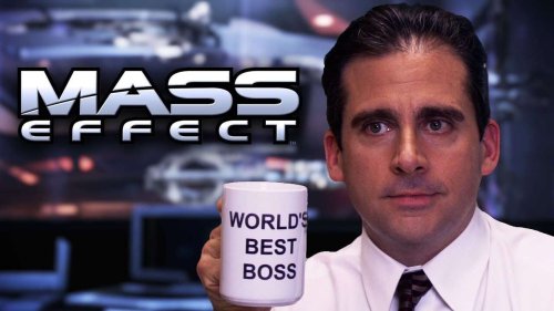 The Office's Michael Scott In Mass Effect Is The Crossover You Never Knew You Needed