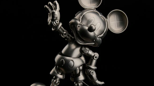 Your Lifelong Quest To See What A $2,100 Titanium Mickey Mouse Figure Looks Like Is Over