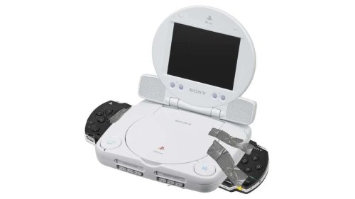 Portable PlayStation Created By Modder, Combines Vintage Tech With Loads Of Hot Glue