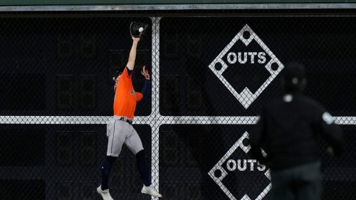 Astros Bullpen, Chas McCormick's Catch Saves Game 5 Of World Series Vs ...