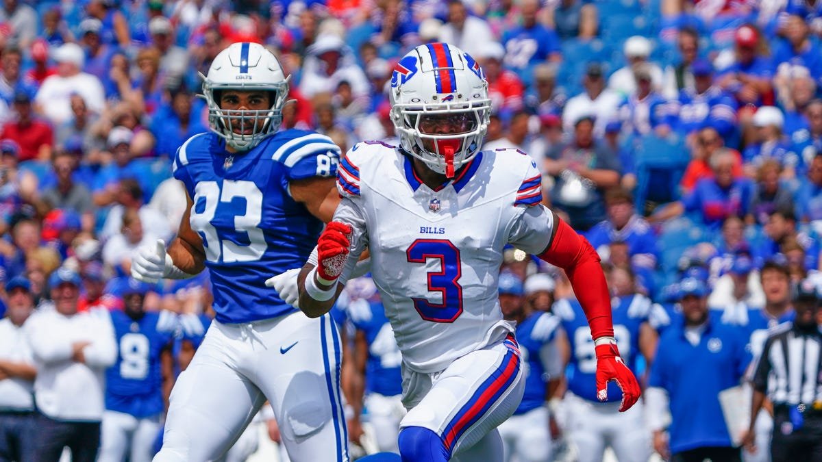 Colts QB Richardson struggles, Bills safety Hamlin shines in