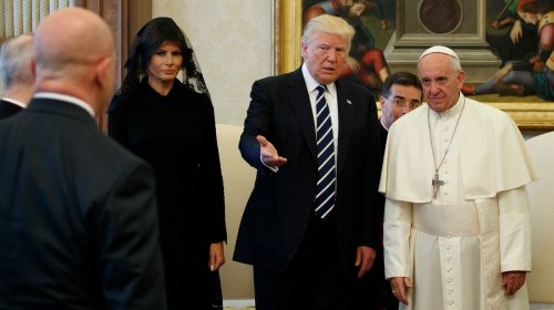 Fact check: Video of Donald Trump and Pope Francis from 2017 visit deceptively edited