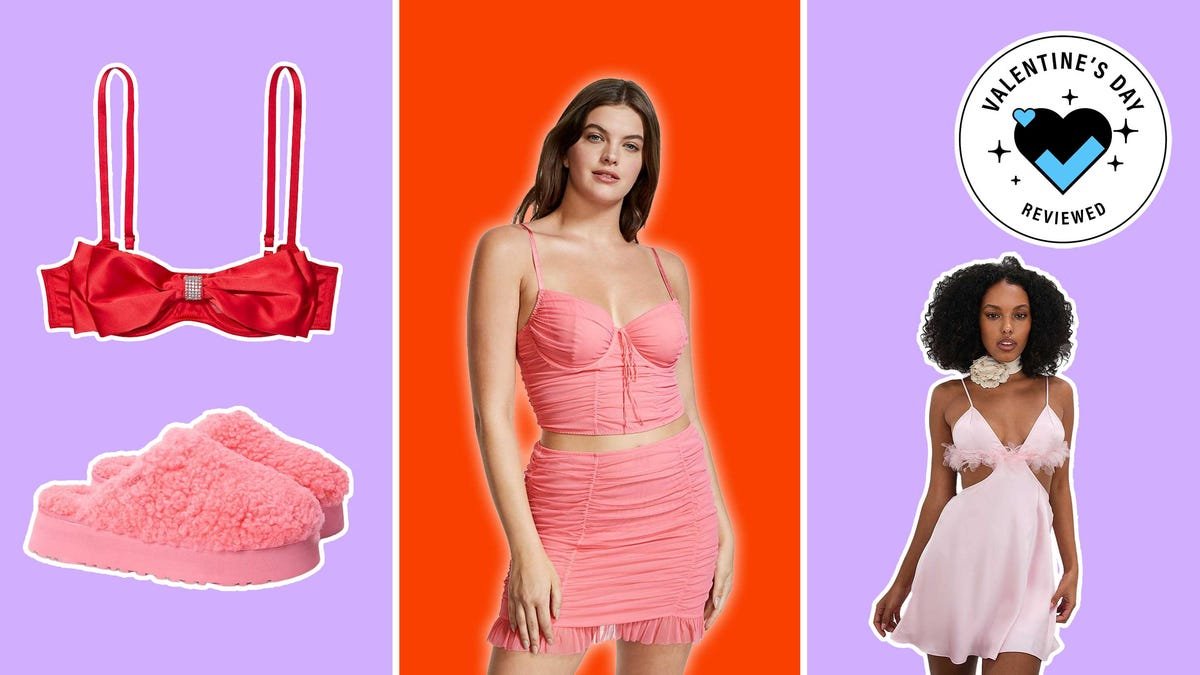 Shop red and pink Victoria’s Secret lingerie and loungewear for Valentine’s Day—save up to 60%