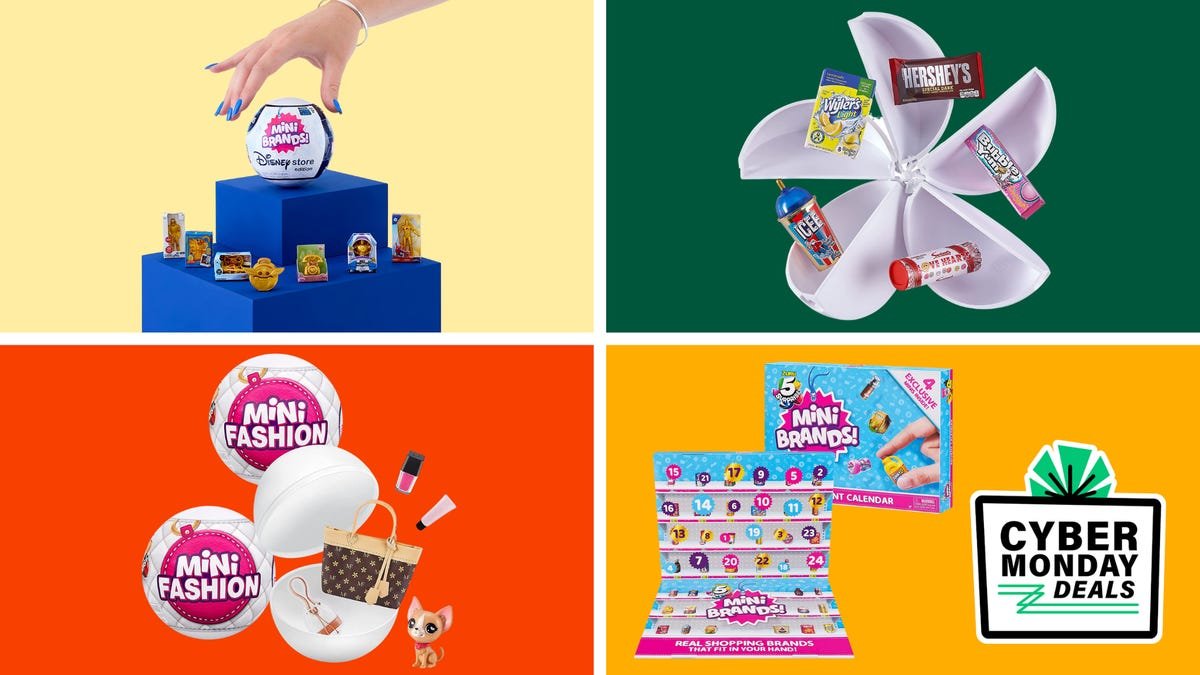 5 Surprise Mini Brands are cute, collectible stocking stuffers and they're on sale!