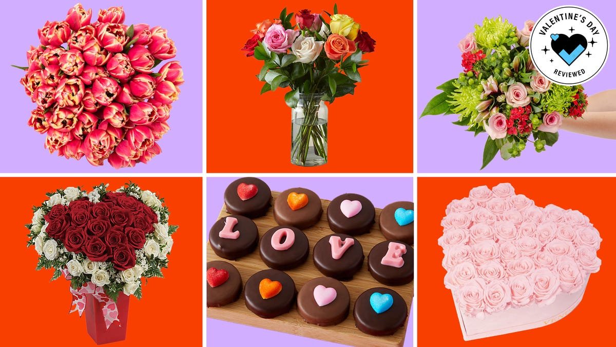 12 best online flower services to use this Valentine’s Day—ProFlowers, Teleflora and more