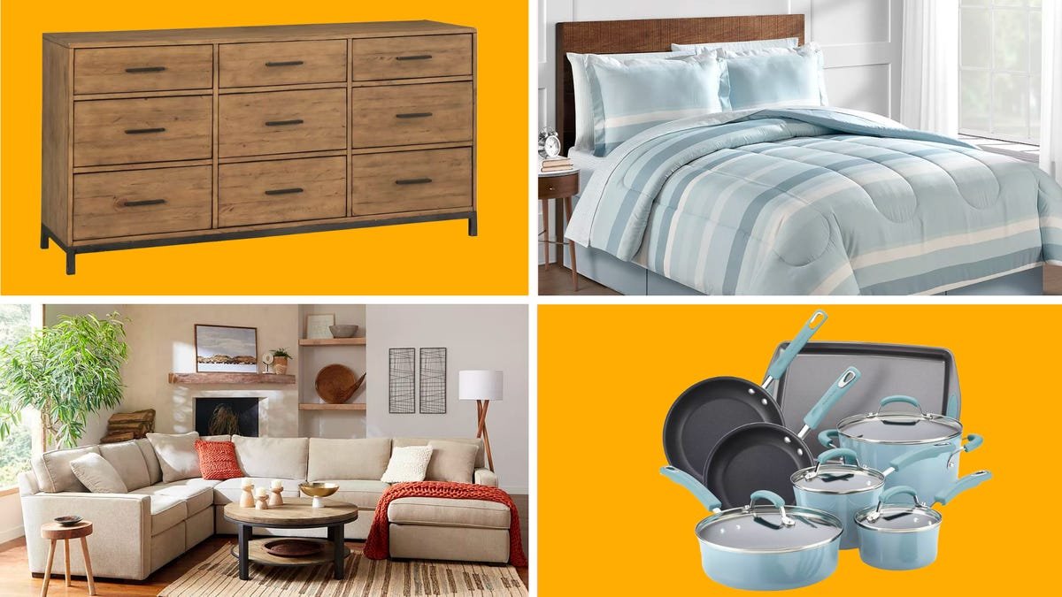 Macy’s can help refresh your home on a budget—save up to 65% on decor,​ bedding and furniture
