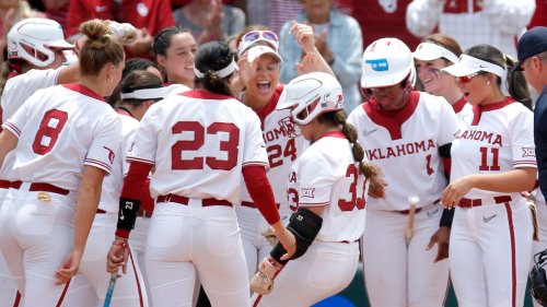 Oklahoma ties all-time NCAA softball winning streak record in super ...