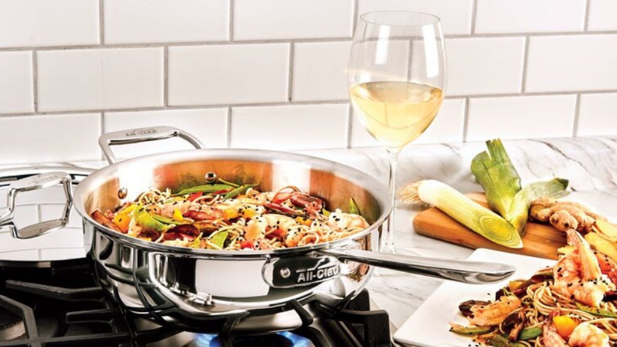 The All-Clad VIP Factory Sale ends tomorrow—get up to 71% off pots, pans and specialty cookware