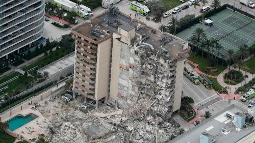 Collapsed Miami condo had been sinking into Earth as early as the 1990s, researchers say