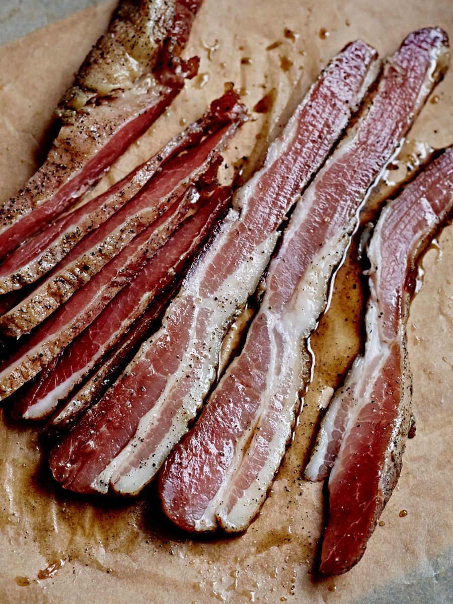 Home-Cured Sorghum Bacon