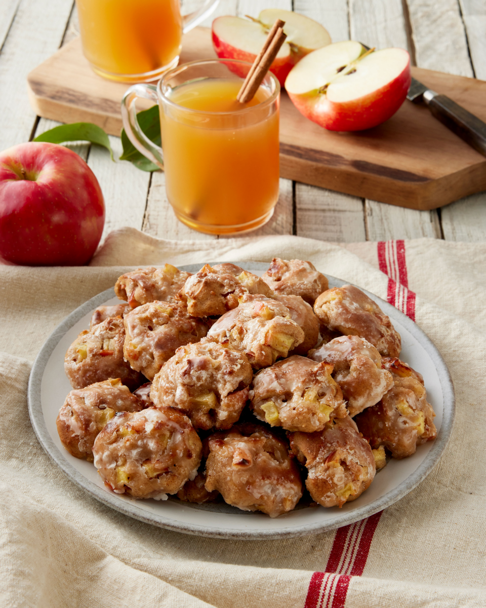 Bite-Size Fritters for Apple Season