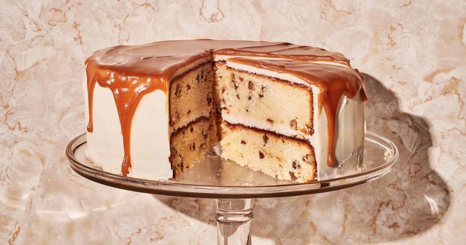 Is This Caramel Cake with Pecans the Perfect Southern Dessert?