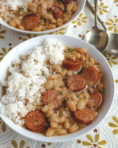 White Beans and Sausage