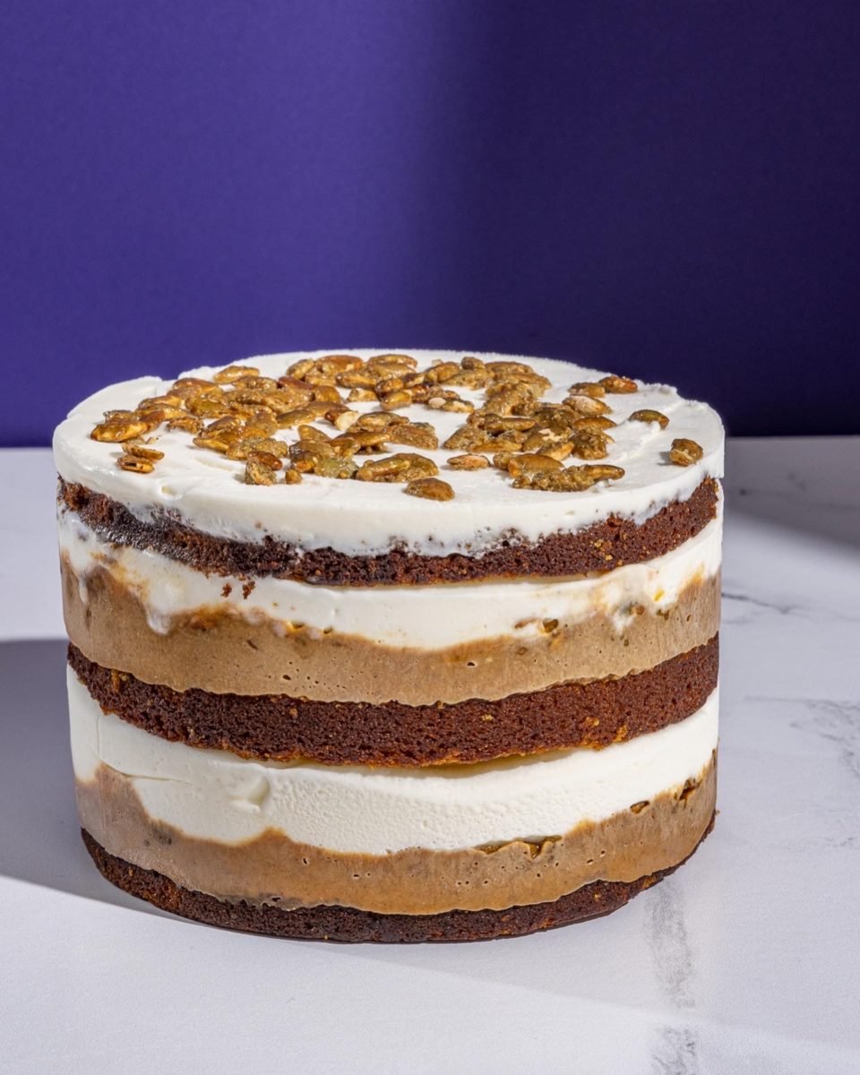 An Epic Dessert: Pumpkin Butter Ice Cream Cake