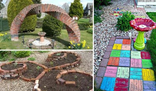 Fabulous Garden and Yard Brick Projects That You Should Try