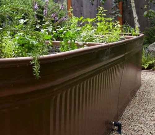 Steal This Look: Water Troughs as Raised Garden Beds - Gardenista
