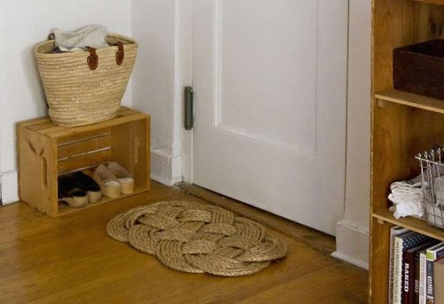 DIY: Woven Rope Doormat - Gardenista