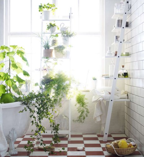 New From Ikea: A Stepladder Shelf for Plants - Gardenista