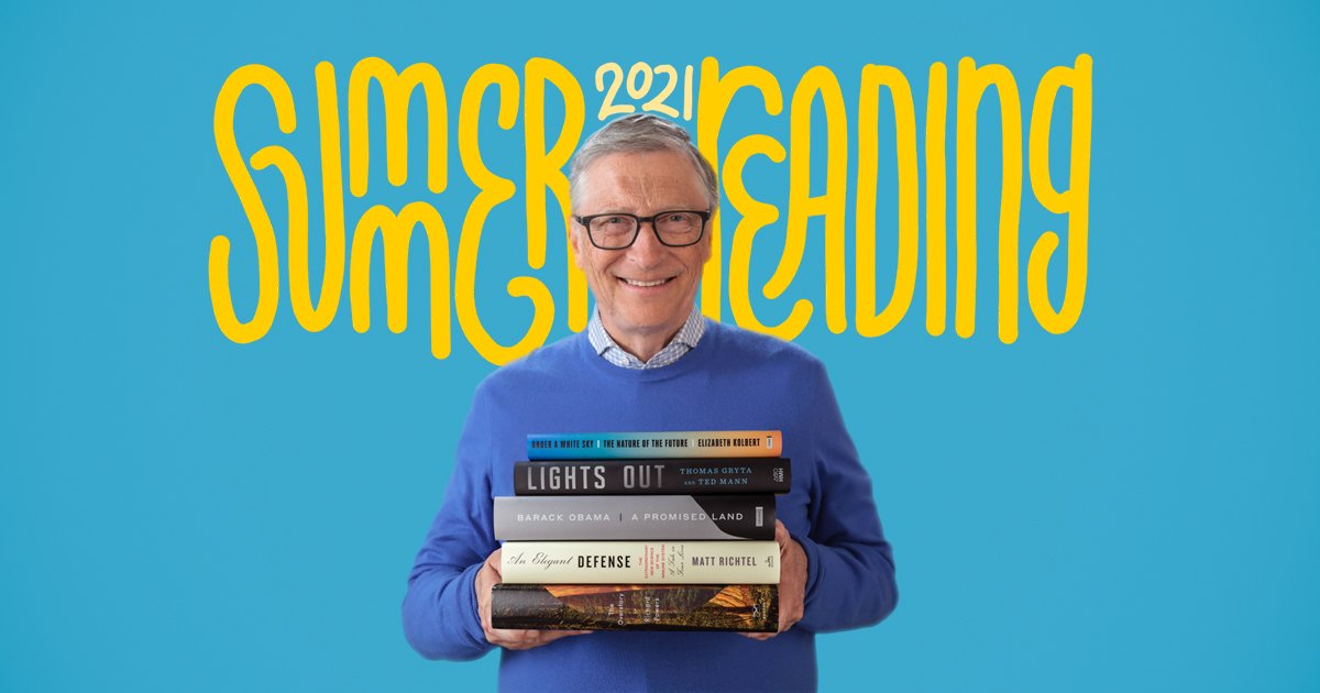 Bill Gates' Summer Reading List Flipboard