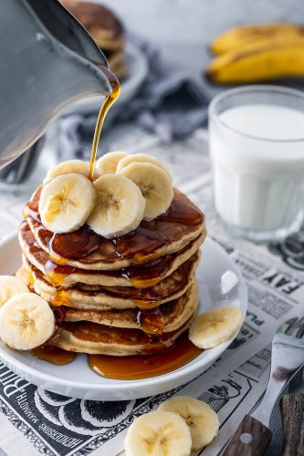 Bananen-Pancakes – fluffig und einfach