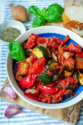 Ratatouille aus der Heißluftfritteuse: Dieses Rezept wirst du lieben!
