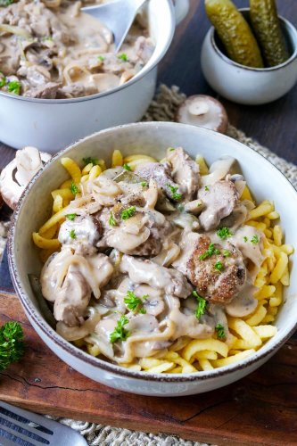 Boeuf Stroganoff als Highlight deines Menüs – das einfache Rezept