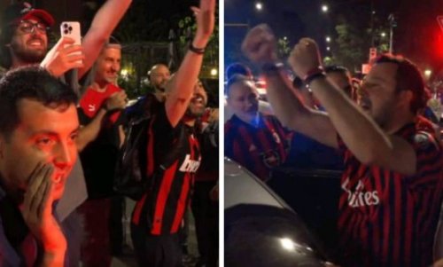 Salvini contestato durante i festeggiamenti per lo scudetto del Milan