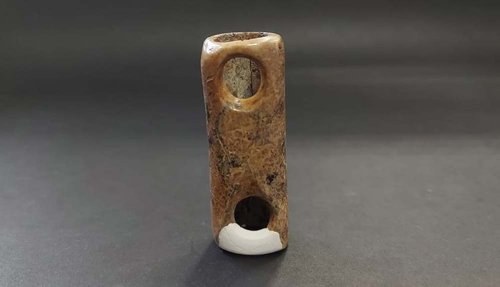 Bilecik’teki kazılarda bulunan 8 bin 600 yıllık flüt ve parmak izi sergilenecek