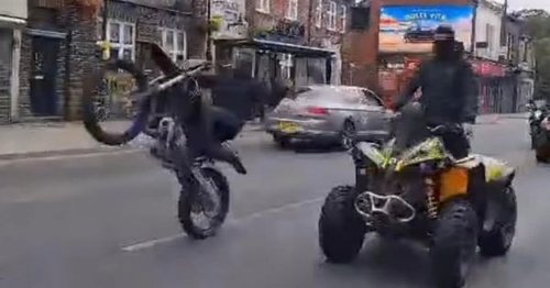 Mayor calls for arrests after large group on off-road bikes 'terrorised decent people'