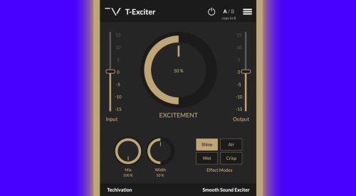 Techivation T-Exciter: easy enhancer plug-in for punchy tracks