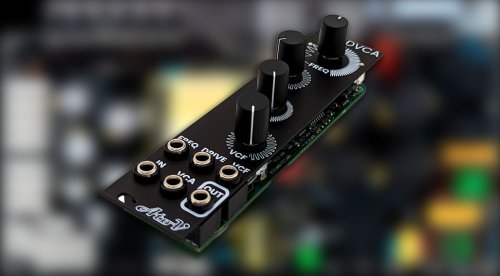 AtoVproject cDVCA: Class-D based waveshaping, VCA and filter