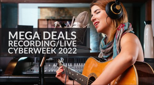 Recording-Deals und Live-Deals in der Cyberweek: Die besten Angebote!