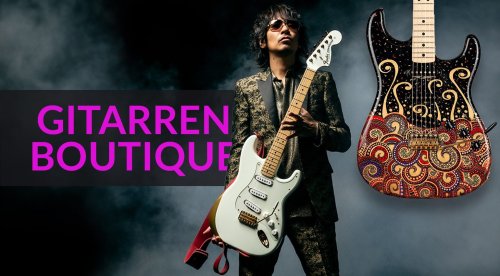 Gitarren-Boutique: Deep Purples neuer Gitarrist, 2x Fender Signature (Japan & US only)