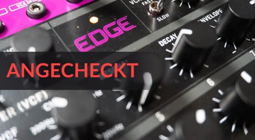 Angecheckt: Behringer EDGE - die analoge Groove-Maschine - gearnews.de