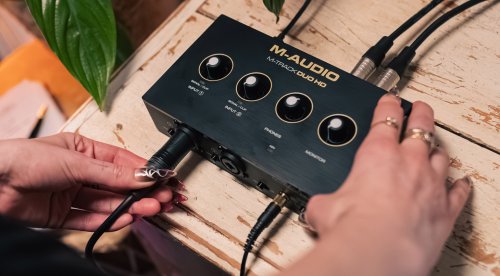 M-Track Duo HD: Günstiges USB-Audiointerface von M-Audio
