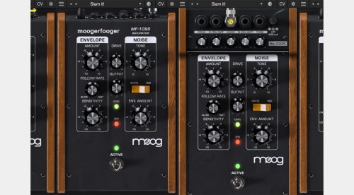 Moog Moogerfooger Plugins: Jetzt mit MF-109S Saturator kostenlos!