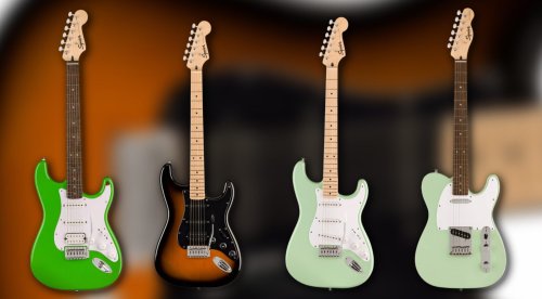 Fender Squier Sonic – Drei Strats und eine Tele mit neuen Finishes!