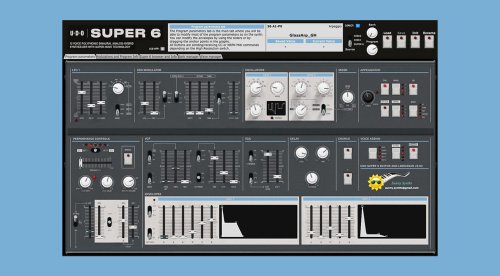 Sunny Synths veröffentlicht Software-Editor für den UDO Super 6