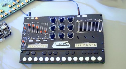 Arcadia Electronics PLL-Organ mit Filter – DIY Orgel-Synthesizer