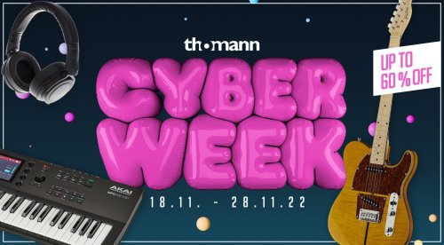 Thomann Cyberweek 2022: Deals, Angebote und Schnäppchen!