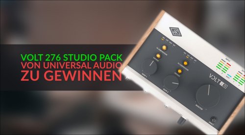 Gewinnspiel: Universal Audio Volt 276 Studio Pack & Plugin-Pack!