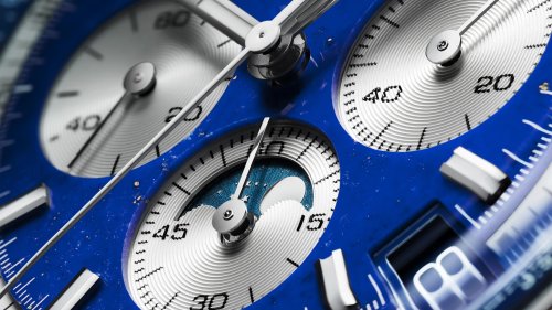 A Legendary Calendar-Chronograph Gets Upgraded With the World’s Most Beautiful Rock