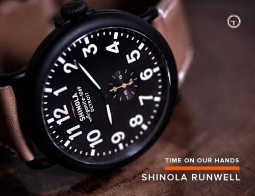Time On Our Hands: Shinola Runwell