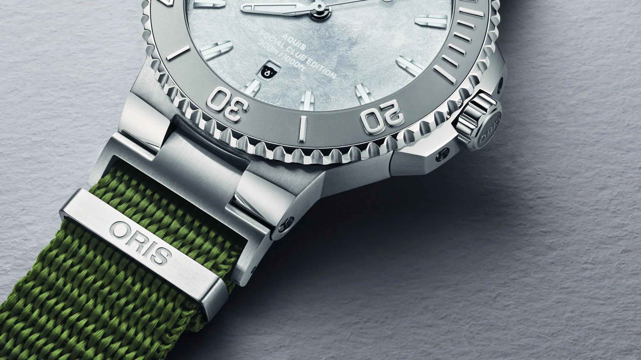 Oris Adds a Surprising Military Touch to Its Flashy Diver