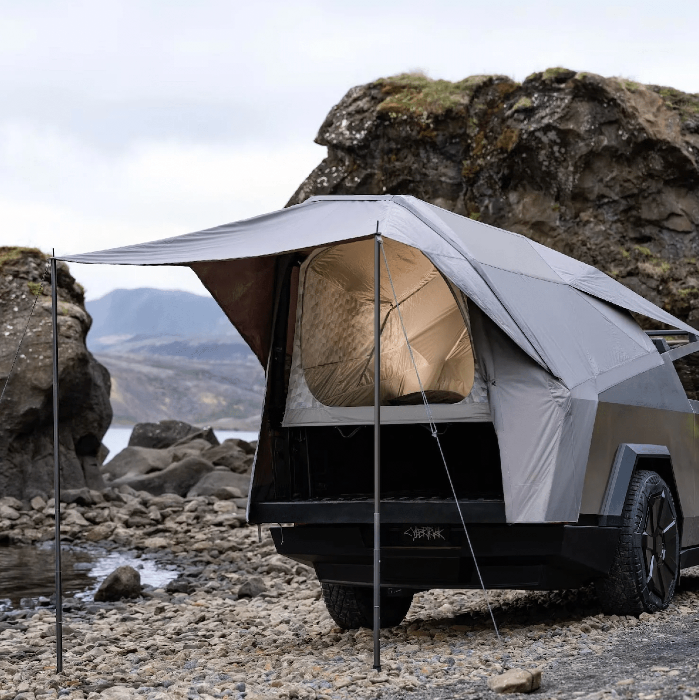 Will This Camp-Ready Collab Make You Want Tesla’s Cybertruck?