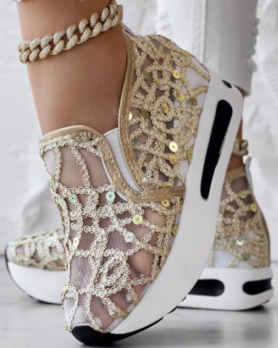 Sneakers | Wedge,Sneakers,Floral,Canvas,Platform,Lace,Tiger,Colorblock